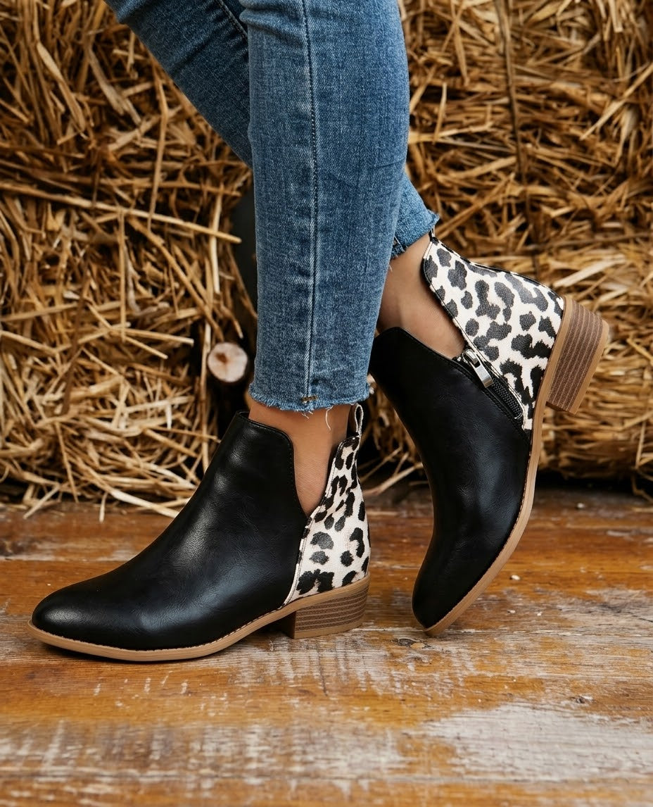 Bottines Léonnie En Daim